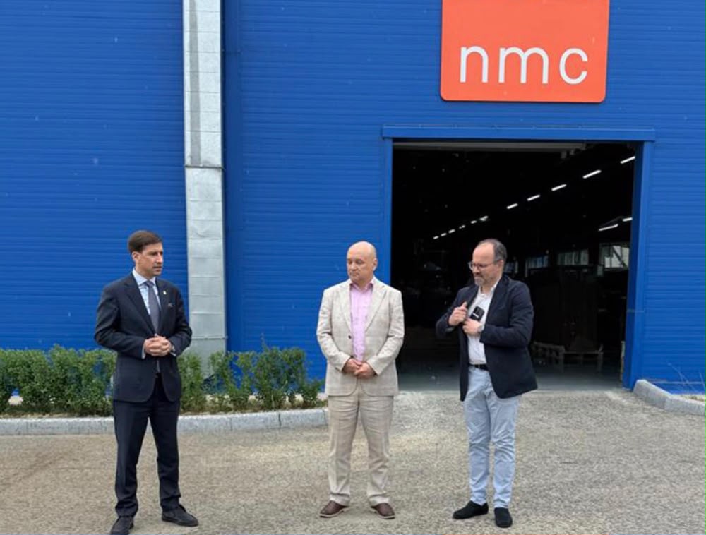 Представители NMC на открытии производства в Алматы