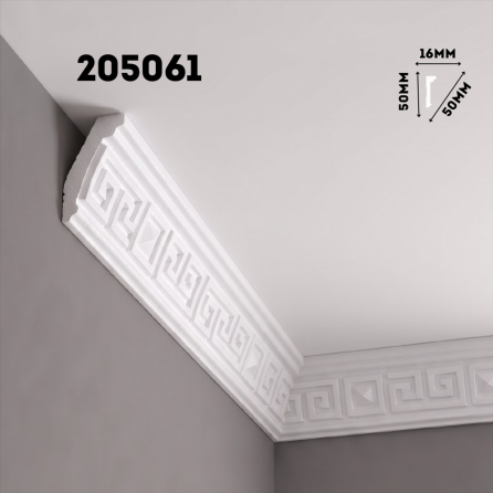 Плинтус потолочный ФОРМАТ 205061 инжекционный