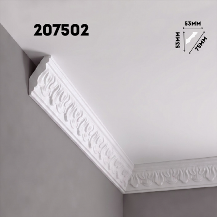 Плинтус потолочный ФОРМАТ 207502 инжекционный