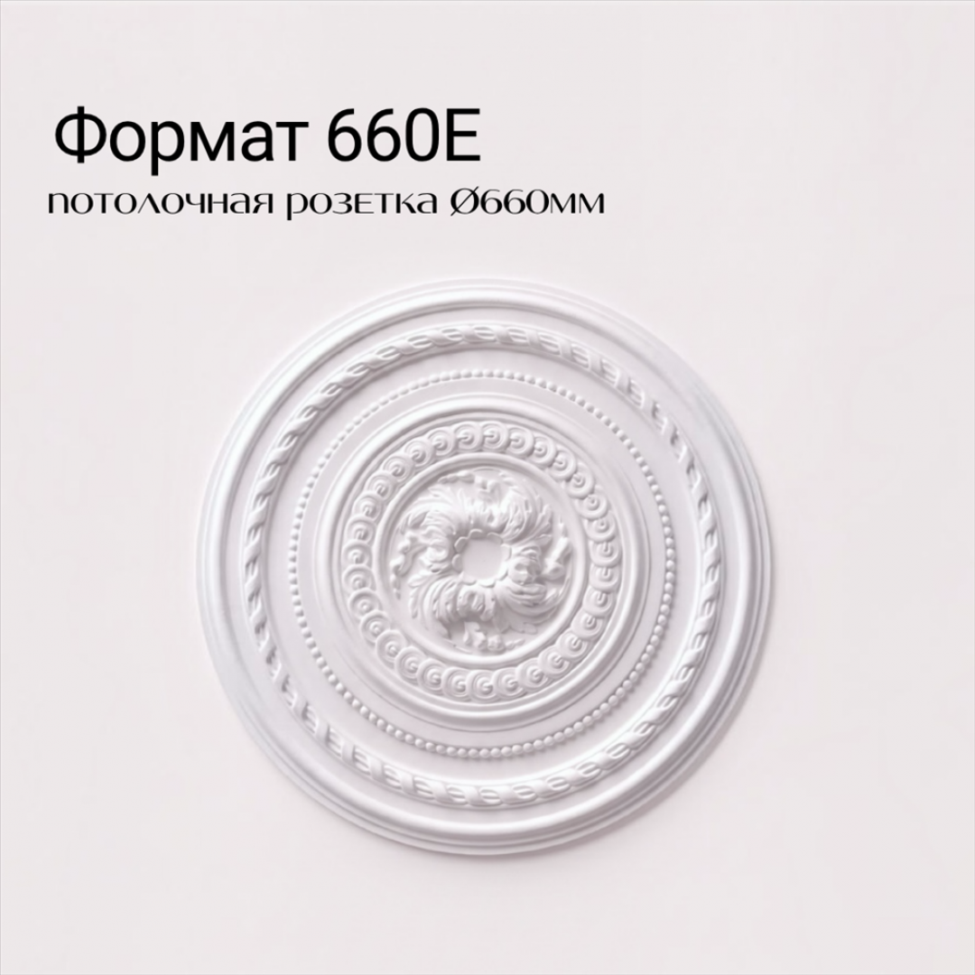 Потолочная розетка ФОРМАТ 660Е