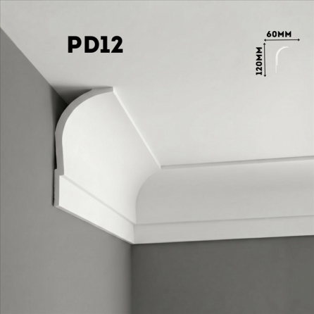 Плинтус потолочный PD12 Плинтус потолочный PD12