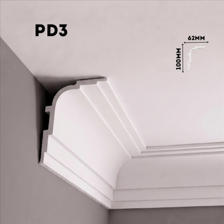 Плинтус потолочный PD3 Плинтус потолочный PD3