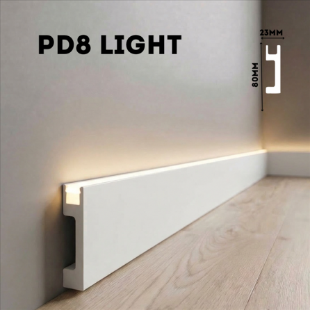Плинтус PD8 Light Плинтус PD8 Light