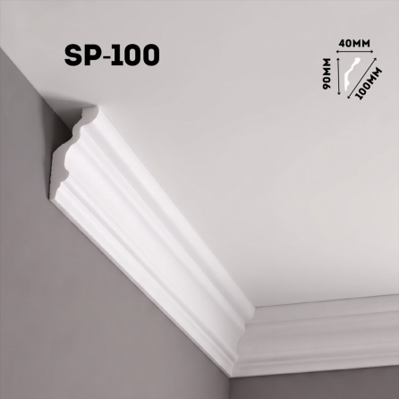 Плинтус экструдированный SP-100