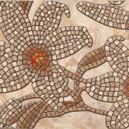 Декоративные панели мозаика Каменный цветок коричневый 960*480 мм